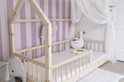Holzbetthaus CELLO – natürlicher Schlaf und Kinderträume