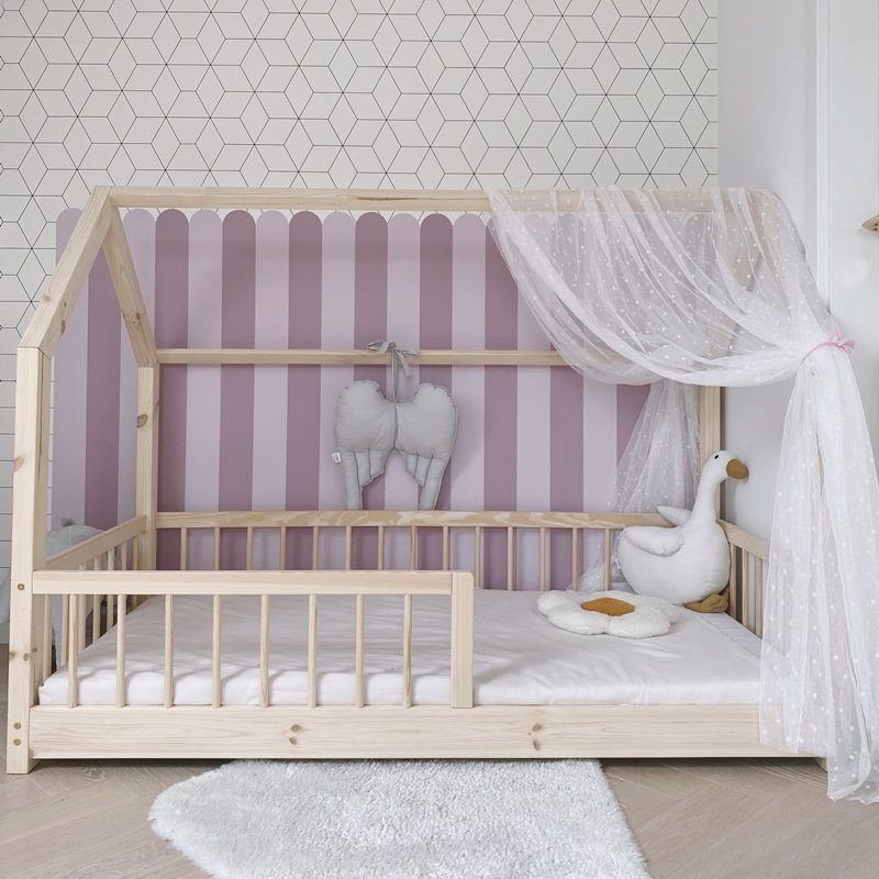 hausbett kinderbett Naturholzbett